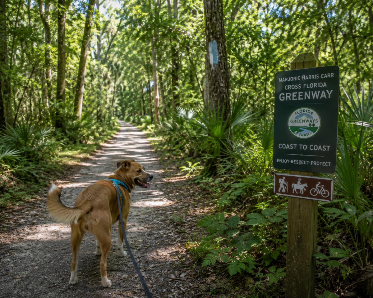 pet-friendly activities Inglis FL